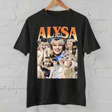 Camiseta Vintage con Gráfico de Conejo Estilo Retro de los 90 - Negro 3 - Ver 7