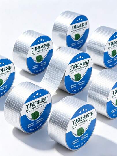 1pc Butyl Rubber Tape, Colorful Steel Roof Waterproof Tape, Self-Adhesive Waterproof Sealing Tape, Foil Sealant Strip