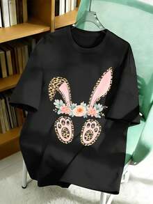 Women T-Shirts - Black - View 2