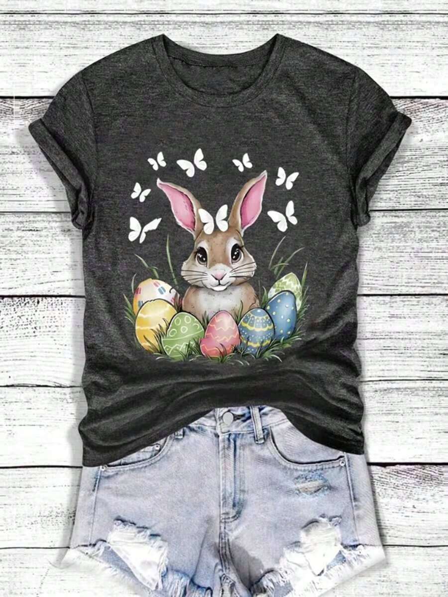 Women T-Shirts - Black - View 1