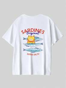 1 Piece, 100% Cotton. Loose-Fitting T-Shirt In 100% Cotton, Short-Sleeved Summer T-Shirt With Round Neck, Oversized Spring/Summer Top, 100% Cotton, Short-Sleeved T-Shirt, Colorful, "Sonnenschein In Meinem Herzen" Slogan, Solid Color, Round Neck, Soft And Comfortable, Casual, Streetwear, Y2K, Beach, Graduation, Vacation, Top, Summer, Spring, T-Shirt, Gym, Sports, Party Top, Vintage, Carnival, Valentine's Day, Women's Tops, Feminine Tops, Spring Outfit, Women's Summer Clothing, Funny T-Shirts, Vacation, Beach, Casual, Cute Tops, White Tops, Summer Tops, Women's Spring Outerwear, Easter, Women's Fashion, Carnival, All Year Round, Office/Lounge/Home/Minimalist, Western Women, Outfit, American Retro Style, Unisex - White - View 5