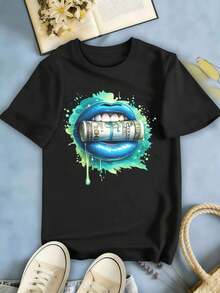 Women T-Shirts - Black - View 2