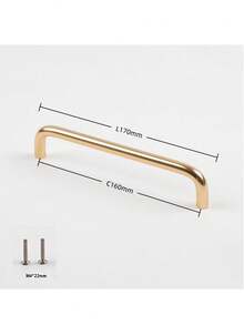 Tirador de gabinete de cocina minimalista moderno, barra larga de aleación de aluminio para cajones, puertas de armario, accesorios de muebles, decoración del hogar, diseño simple - tiradores de cajones - Ver 15