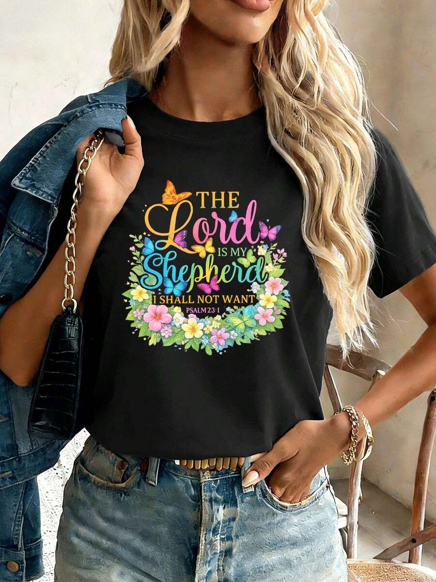 Women T-Shirts - Black - View 1
