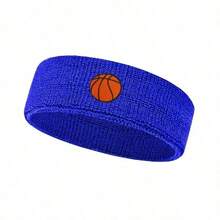 1 pièce Bandeau de sport dessin animé, bandeau de transpiration à haute élasticité convenant pour le basketball, la course, le football, le fitness, fabriqué en tissu tricoté de polyester - Multicolore - Voir 13
