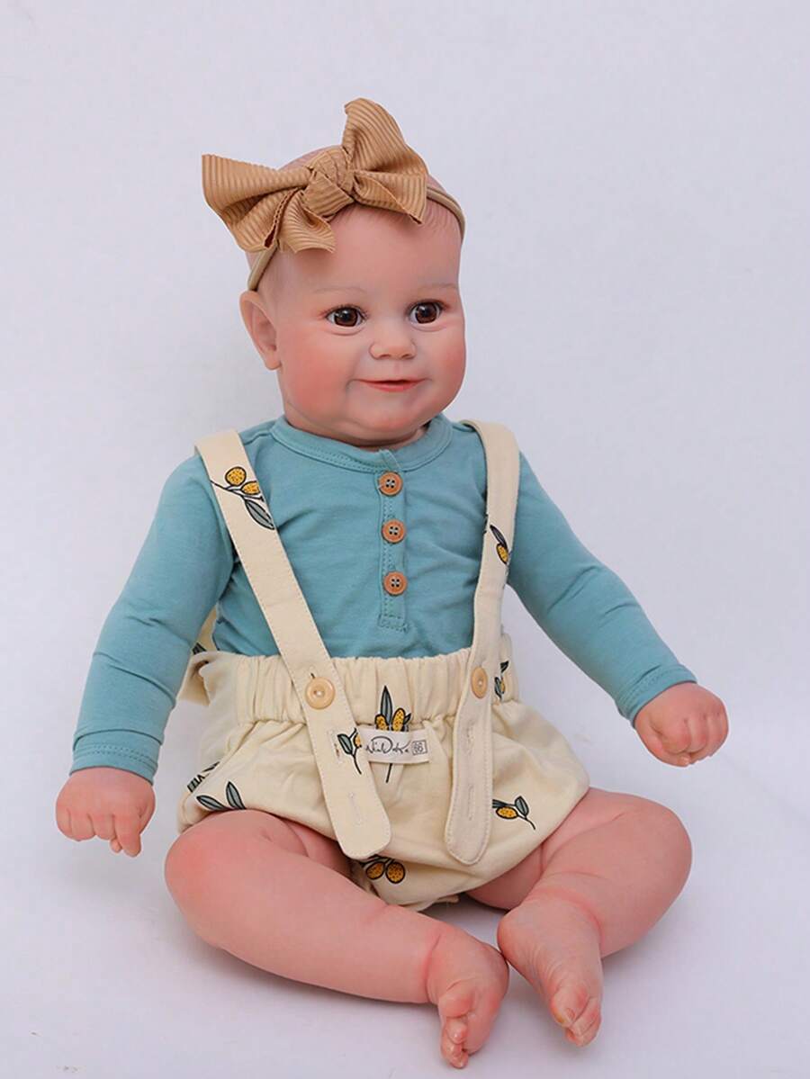 The Set Includes 3D High Color Skin Boy's Reincarnation Doll, 20 Inch Vinyl Body Doll Accessories, And Multi-Color Clothes Suitable For Children Aged 3 And Above - Multicolor - View 1