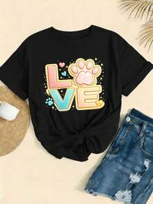 Women T-Shirts - Black - View 2