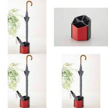 Belca UBS-R - Soporte para Paraguas Color Negro y Rojo - x - Ver 1