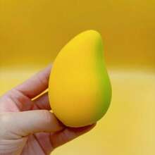 Jouets à presser doux et mignons en forme de mangue et de pastèque : jouets antistress à rebond lent et doux, jouets antistress de fruits réalistes, convenant aux adolescents et aux adultes, cadeau parfait pour la fête des mères pour les amateurs de fruits et les collectionneurs de jouets antistress. - Multicolore - Voir 3