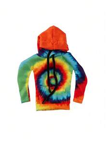 1pc Colorful Printed Mini Hoodie Gear Shift Knob Cover, Car Gear Shift Sleeve Protector - Colorful Prints - View 3