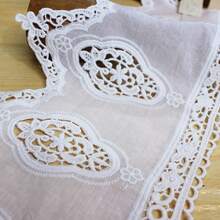 1/3 Yards European Retro Hollow Embroidery Lace 17Cm Fabric Clothing Decoration Border Sewing Additions Suitable For Wedding Dress Decoration, DIY Clothing, Doll Dresses, Home Decor, Wedding Season, And Beginner Sewing. - Multicolor - View 2