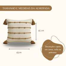 Handmade Braided Cotton Macrame Cushion Cover 45cm X 45cm - Chocopalha65 - View 10