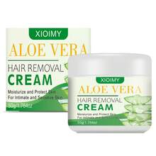 XIOIMY 蘆薈除毛霜套組，溫和無痛，適合所有膚質，快速除毛不留黑點，低過敏，男女皆宜，光滑肌膚護理 | 溫和除毛 | 低過敏除毛霜 - 膏狀 - 查看 12