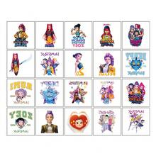 Hasbro 103 miếng dán hình xăm tạm thời chủ đề Thợ săn phù thủy, 20 miếng dán hình xăm hoạt hình, hình xăm chuyển nước. - Nhiều màu - Xem 4