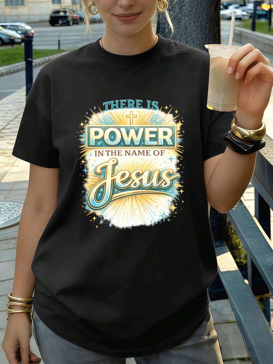 Women T-Shirts - Black - View 1