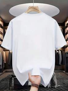 Camiseta de Moda para Hombre - Blanco - Ver 2