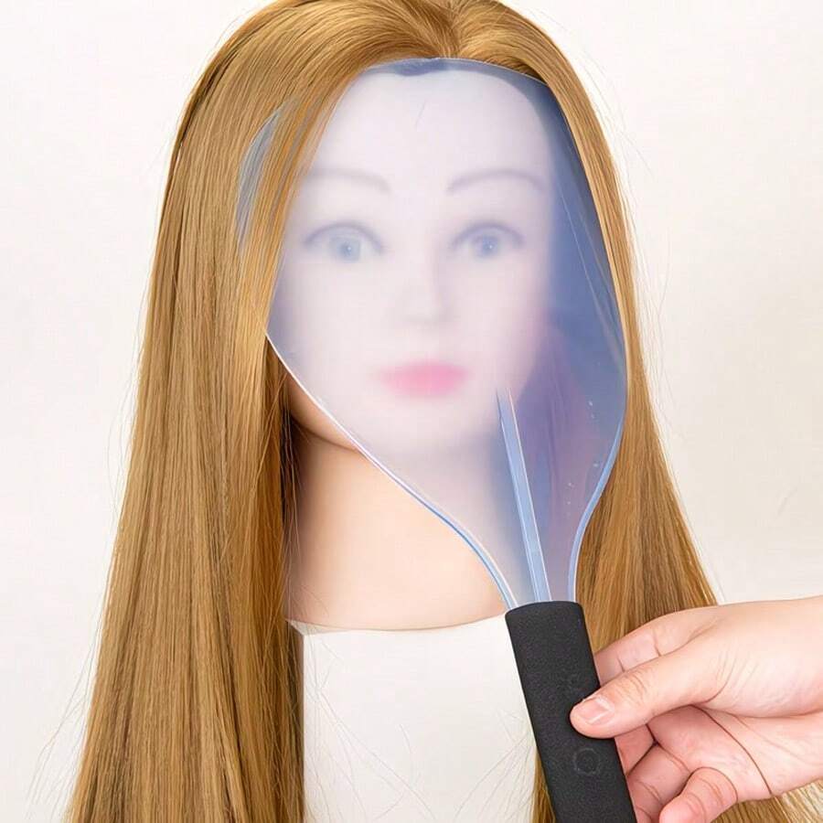One Hair Mask - Suitable For Hair Cutting, Coloring And Styling - Protective Accessory For Hairdressers In Salons, Durable Plastic Protective Equipment, Suitable For Use In Hair Salons And Spa Centers - Multicolor - View 1