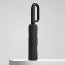 New Fashion Fully Automatic Umbrella With Large Canopy, Thick, Sunshade, Anti-Wind, Hook, Suitable For Sunny And Rainy Days - Multicolor - View 10