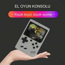 Consola de juegos portátil YiYi Macaron Mini 400-en-1 con pantalla grande, dispositivo de juego retro clásico con batería recargable de 1020mAh, enchufar y jugar, consola de juegos retro (1 jugador/2 jugadores) - Multicolor - Ver 9