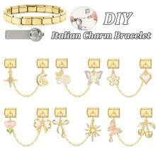 1pc Stainless Steel Bracelet Accessory, Excluding Tools, Suitable For DIY Jewelry Making, Charm Bracelet, Necklace, Ring, Anklet And Other Accessories, Freely Combinable In Different Styles, Perfect Gift Choice For Women, Wife, Girlfriend, Close Friend - Multicolor - View 4