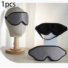 1/2/3 piezas Máscara de ojos 3D ultra suave, 100% opaca, antifaz para dormir, máscara de ojos para dormir suave, máscara de ojos para ayudar a dormir, máscara de ojos para dormir de viaje, máscara de ojos para siesta de estudiante, apta para todo tipo de piel - Perfecta para viajes y siestas (incluye tapones para los oídos), regalo ideal para Halloween, Navidad - Multicolor - Ver 32