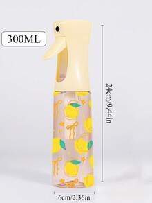 檸檬圖案 PET 旅行噴霧瓶，專業高壓霧化噴霧瓶，200ML/300ml 高壓連續自動真空細霧噴霧器，美髮造型工具，美髮護理產品與配件，旅行必備 - 彩色 - 查看 11
