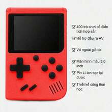 Máy chơi game cầm tay YIYI Macaron Mini 400 trong 1, máy chơi game cổ điển di động với 400 trò chơi, máy chơi game retro, trang bị pin 1020 mAh, unisex (1 người chơi/2 người chơi) - Nhiều màu - Xem 7