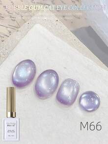 MISSMONDAY 15ml/Bottle Bubble Cat Eye Gel Nail Polish, Glass Bead Effect Cat Eye Magnetic Semi-Permanent Soak-Off UV Gel Nail Polish, Suitable For Summer Manicure, DIY Nail Art For Home And Salon Use - Multicolor - View 16