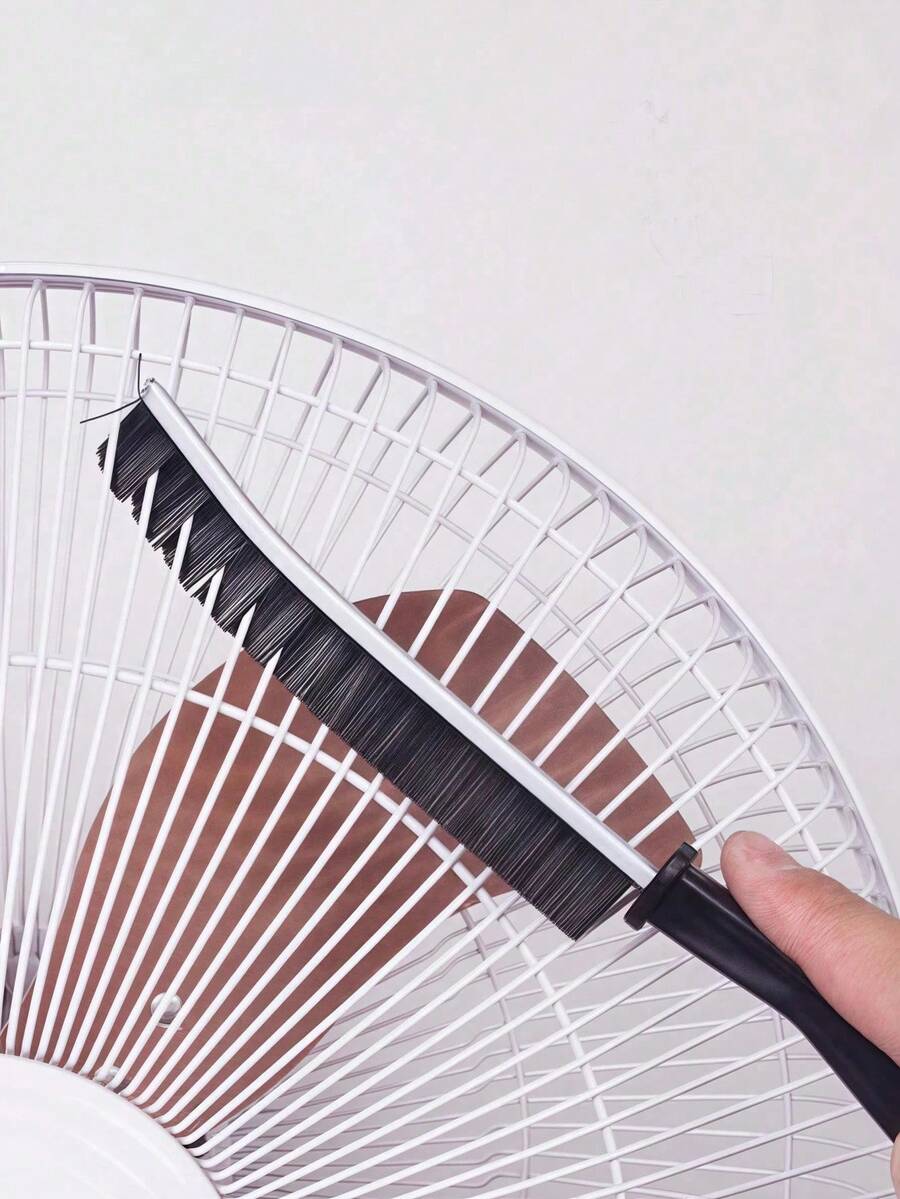 多功能长柄清洁刷套装，缝隙清洁刷，多用途清洁刷工具，浴室缝隙刷，小型清洁刷，瓷砖缝隙刷，厨房刷，不锈钢清洁工具，无需电源，适用于客厅、卧室、浴室、厨房、家具 - 中等强度手柄刷，清洁力强，家居必备