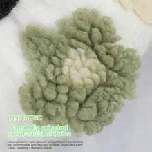 1个可爱3D花卉图案汽车方向盘套，适用于38厘米/15英寸方向盘，柔软舒适，易于安装，女士汽车内饰配件，适用于大多数车型，四季皆宜。 - 彩色 - 查看 5