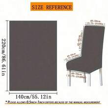 1/4/5/6/7/36pcs Wine Red Rose Pattern Print Chair Covers/Seat Covers Set, Suitable For Indoor Home, Restaurant, Hotel, Ideal Choice For Modern Daily Decor. Tablecloth Fits Square Dining Table, Elastic Chair Covers Are Washable. - Multicolor - View 10
