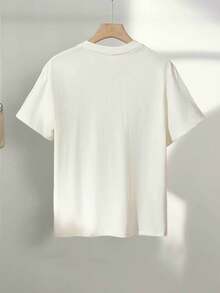 Women T-Shirts - [White] - View 8