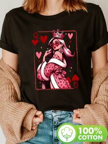 Women T-Shirts - Black - View 6