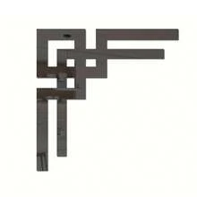 4片亚克力镜面墙角贴，自粘可移除装饰镜，适用于家居客厅背景墙，也适用于浴室、门框、墙面、橱柜装饰、墙面踢脚线/天花板/窗户玻璃壁纸。 - A - 查看 12