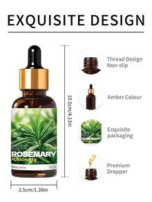 EMBRACEX. Tinh dầu hương thảo 30ml - Dùng cho tóc, da, máy khuếch tán, liệu pháp hương thơm, làm xà phòng/nến DIY, quà tặng hương thơm, nước hoa ô tô dành cho nữ. - tinh dầu hương thảo - Xem 11