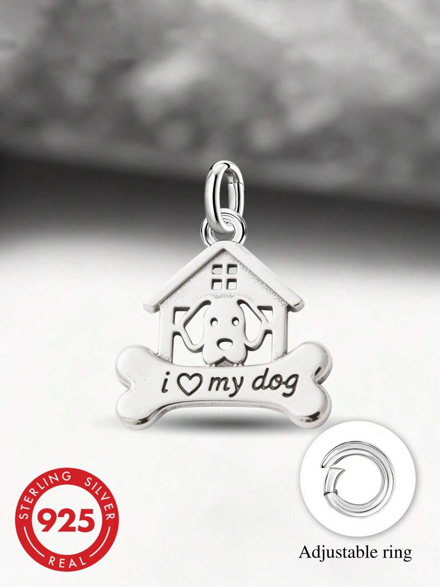 1 chiếc vòng tay DIY hình trái tim bằng bạc 925, món quà tinh tế, vật dụng cần thiết cho học sinh khi trở lại trường, trang sức học sinh giá cả phải chăng.