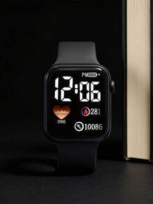 Set de 6 relojes electrónicos con pantalla LED con forma de corazón, elegantes y de moda para niñas. Se pueden combinar con conjuntos de joyería de mariposa como collares, pulseras, anillos y aretes. - Multicolor - Ver 10