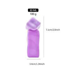 1 pieza Botella de spray de vidrio recargable de 30ml, botella recargable portátil para perfume, tónico y otros cosméticos líquidos - Multicolor - Ver 8