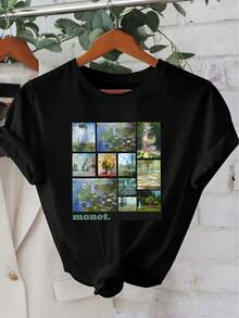 Women T-Shirts - [White] - View 6