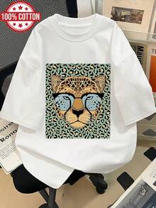 Women T-Shirts - [White] - View 1