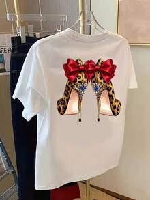 Women T-Shirts - Black - View 8