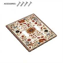 Bohemian Style Retro Carpet Pattern Light Switch Cover - Home, Bedroom, Kitchen Decorative Wall Plate - Multicolor - View 11