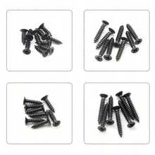 800pcs Self Wood Screws Set, M2 Flat Head Sheet Metal Screw, Self Screws Assortment Kit Lock Nuts Screw Fastener Sets - Multicolor - View 7