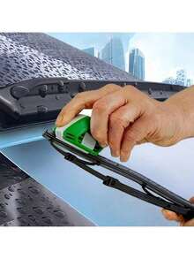 1pc Car Windshield Wiper Repair Tool, Window Glass Wiper Repair Scraper, Portable ABS Material Car Wiper Repair Kit With Sponge, Universal Type - A - View 8
