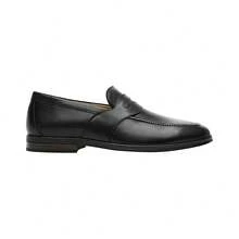 FLEXI MEN'S SHOES 413601 BLACK LEATHER - Black - View 2
