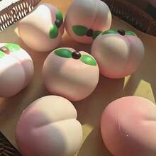 Soft Peach King Slow Rising Squishy, Stress Relief Squeeze Toy - Multicolor - View 5