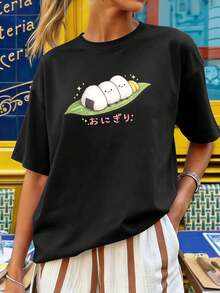 Women T-Shirts - Black - View 1