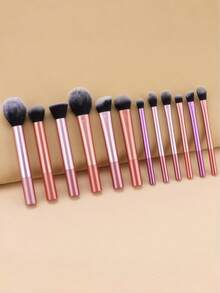 Bộ cọ trang điểm mềm mại và bông xốp, đa năng dùng cho mặt và mắt, thân thiện với người mới bắt đầu, giúp tạo lớp nền và trang điểm mắt hoàn hảo, sản phẩm bán chạy nhất! - Nhiều màu - Xem 9