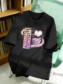 Women T-Shirts - Black - View 2