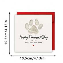 Quà tặng Ngày của Cha thật hài hước! Thiệp Chúc mừng Ngày của Cha dành cho thú cưng, Thiệp Ngày của Cha dành cho người cha yêu chó nhất, Quà tặng Ngày của Cha dễ thương, Từ chú chó cưng, Thiệp Ngày của Cha dành cho người cha yêu chó, Bố của những chú chó - nhiều màu - Xem 3